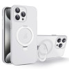Протиударний чохол MagSafe Holder PC Hybrid для iPhone 15 Pro Max - білий