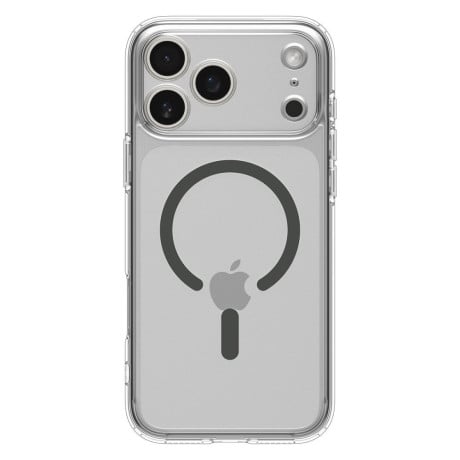 Оригінальний прозорий чохол Spigen Ultra Hybrid з MagSafe на iPhone 17 Pro Max - Clear Gray