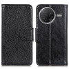 Чехол-книжка Mirren Crazy Horse для Xiaomi Poco F7 Pro / F7 Ultra Global - черный