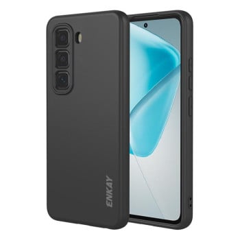 Силіконовий чохол  ENKAY Liquid Silicone на Infinix Hot 50 Pro 4G - чорний