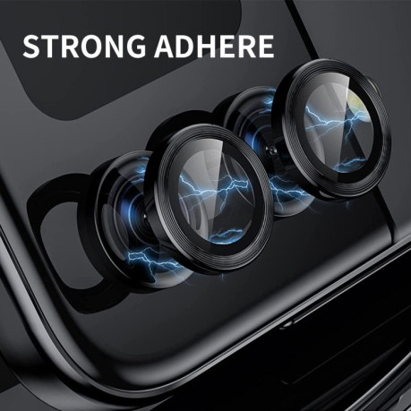 Защитное стекло на камеру ENKAY Aluminium для Samsung Galaxy Flip 5 - синее