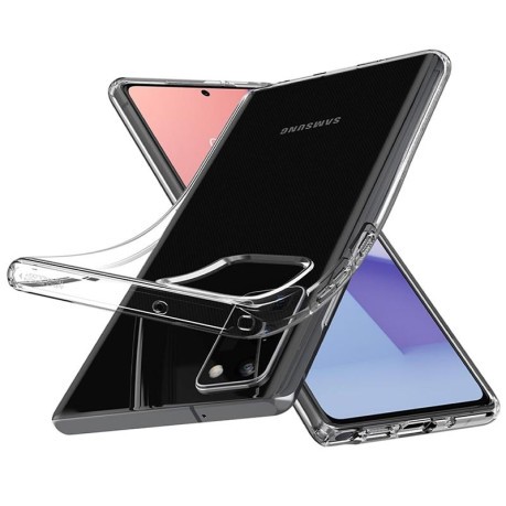 Оригинальный Чехол Spigen Liquid Crystal для Samsung Galaxy Note 20 Crystal Clear