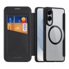 Чехол-книжка DUX DUCIS Skin X Pro Series Magsafe на Samsung Galaxy S25 Edge 5G - черный