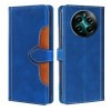 Чехол-книжка Stitching Skin Feel для Realme 12+ 5G/12 4G/13 4G 5G - синий
