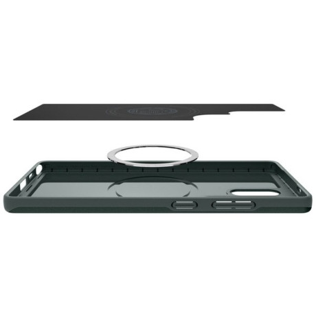Оригінальний чохол Spigen Thin Fit Mag Caseдля Samsung Galaxy S25 Ultra - Green