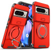 Протиударний чохол Sliding Camshield Ring Holder для Google Pixel 10 Pro XL - червоний