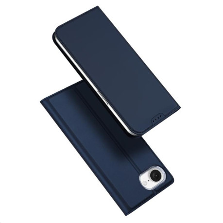Чохол-книжка DUX DUCIS Skin Pro Series для iPhone 16e - синій