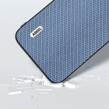 Ударозахисний чохол ABEEL Carbon Fiber Samsung Galaxy A05 - блакитний