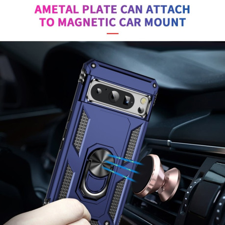 Протиударний чохол HMC 360 Degree Rotating Holder для Google Pixel 8 Pro - синій