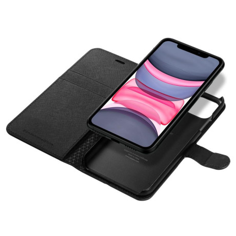 Оригінальний чохол Spigen Wallet S для IPhone 11 Black