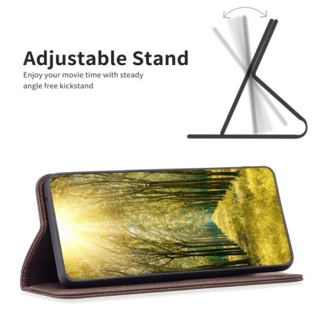 Чохол-книжка RFID Blocking Samsung Galaxy A04 4G - коричневий