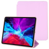 Чехол 3-fold Solid Smart Case для iPad Air 13(2024)/Pro 12.9 (2020)/(2021) - розовый