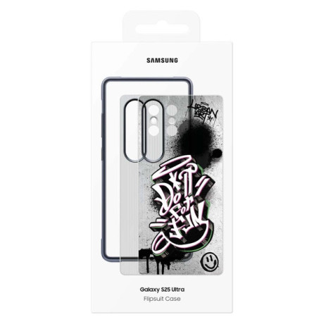 Оригінальний чохол Samsung Flipsuit Case Rugged для Samsung Galaxy S25 Ultra - Transparent (EF-JS938CBEGWW)