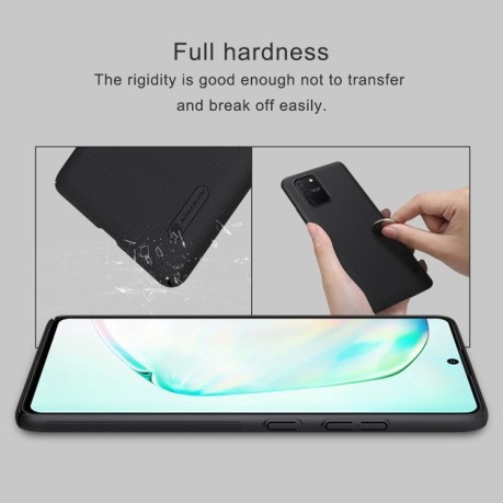 Чохол NILLKIN Frosted Shield Samsung Galaxy S10 Lite - чорний