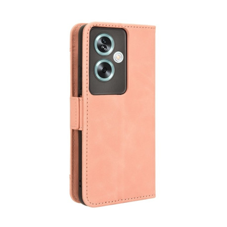 Чехол-книжка Skin Feel Calf на OnePlus Nord N30 SE - розовый