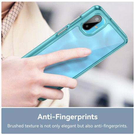 Протиударний чохол Colorful Acrylic Series Samsung Galaxy M06 5G - синій