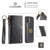 Шкіряний чохол-книжка CaseMe Qin Series Wrist Strap Wallet Style з вбудованим магнітом на iPhone 11 Pro Max - чорний