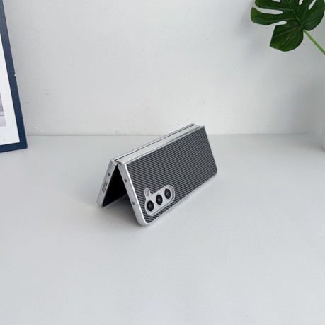 Чехол Kevlar Carbon Fiber Ultra-thin на Samsung Galaxy Fold 7 - черный