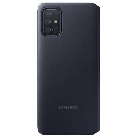 Оригінальний чохол-книжка Samsung S View Wallet Samsung Galaxy A71 black (EF-EA715PBEGEU)