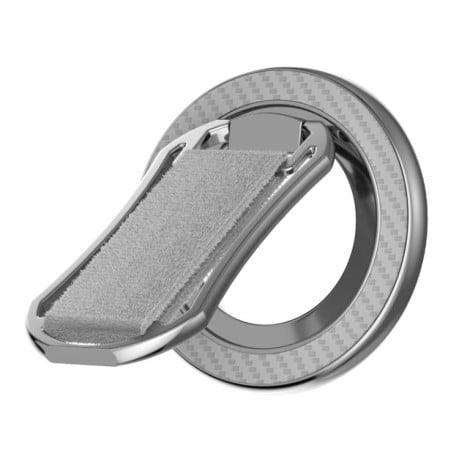 Утримувач Multifunctional Wristband Folding Magnetic Ring Magnetic Phone Holder - сірий