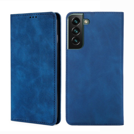 Чехол-книжка Retro Skin Feel Business Magnetic на Samsung Galaxy S23+ 5G - синий