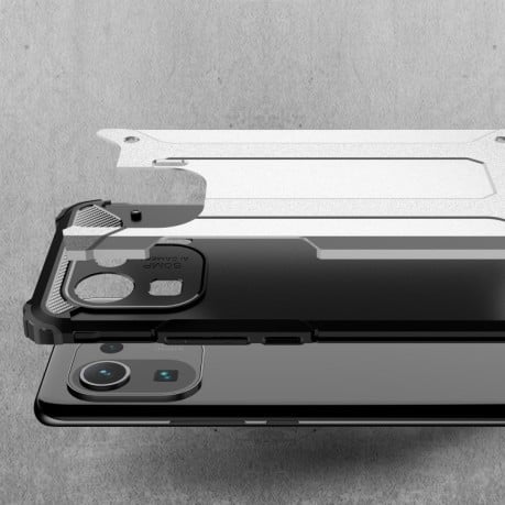 Противоударный чехол Magic Armor на Xiaomi Mi 11 Pro - нави