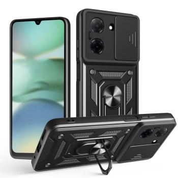 Противоударный чехол Sliding Camshield для Redmi A5 4G - черный