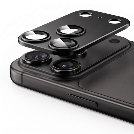 Захист на камеру Tech-Protect Camfull Fit+ Camera Cover на iPhone 18 Pro Max — чорний