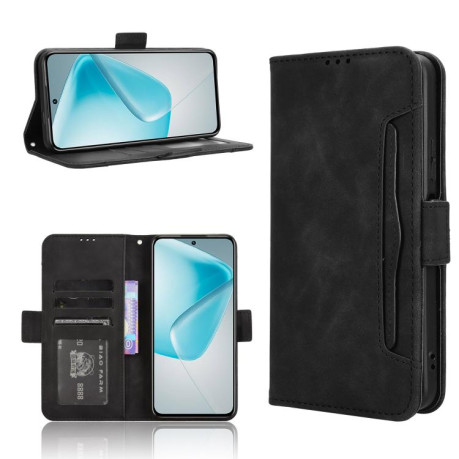 Чехол-книжка Skin Feel Calf на Infinix Hot 50 Pro+ 4G - черный