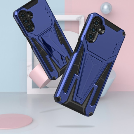Противоударный чехол Super V Armor для Samsung Galaxy A04s/A13 5G - синий