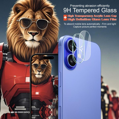 Защитное стекло на камеру imak High Definition на iPhone 17 - прозрачное