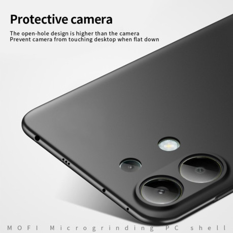 Ультратонкий чохол MOFI Frosted на Xiaomi Redmi Note 13 4G - червоний