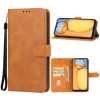 Чохол-книжка EsCase Leather для Xiaomi Redmi 13C/Poco C65/Poco C65 - коричневий