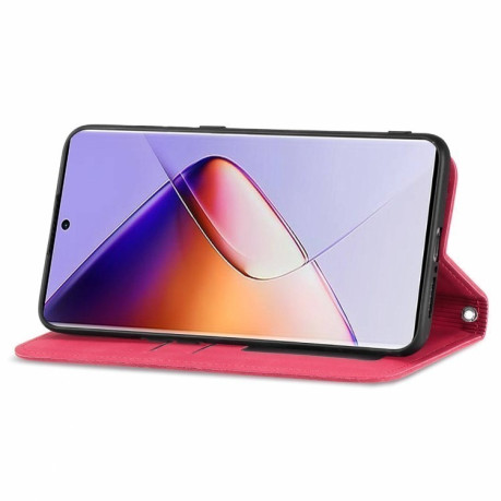 Чехол-книжка Retro Skin Feel Business Magnetic для Infinix Note 40 Pro  4G - красный
