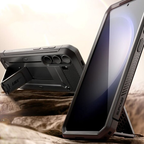 Двосторонній чохол Supcase Unicorn Beetle для Samsung Galaxy S24 -  Black