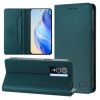 Чехол-книжка RC01 Dual-Folded Magnetic Suction RFID Leather на Vivo Y76 5G - зеленый