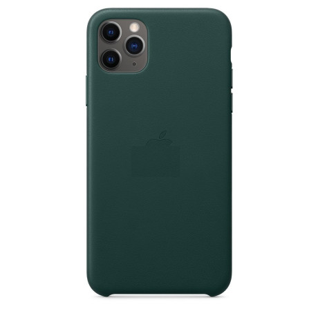 Шкіряний Чохол Leather Case Forest Green для iPhone 11