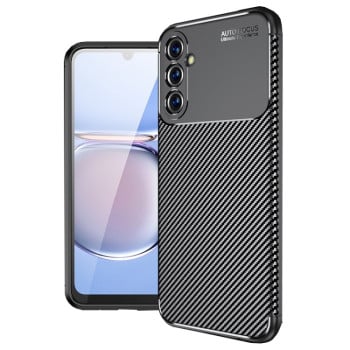 Ударозащитный чехол HMC Carbon Fiber Texture на Samsung Galaxy A05s - черный