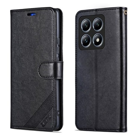 Чохол-книжка AZNS Magnetic Calf на Xiaomi 14T Pro - чорний