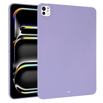 Чехол Oil Spray Skin-friendly TPU для iPad Pro 11 2024 - фиолетовый