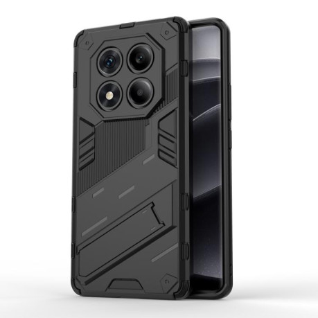 Противоударный чехол Punk Armor для Redmi Note 14 Pro 4G Global - черный