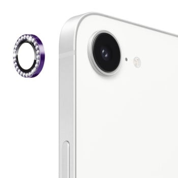 Защитное стекло на камеру ENKAY AR Anti-reflection Camera Lens для iPhone 16e - темно-фиолетовое