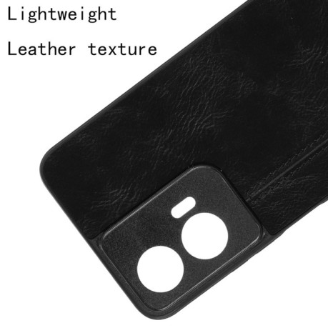 Ударозащитный чехол Sewing Cow Pattern для Motorola Moto G35 5G - черный
