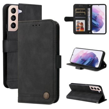 Чохол-книжка Skin Feel Life Tree Samsung Galaxy S22 - чорний