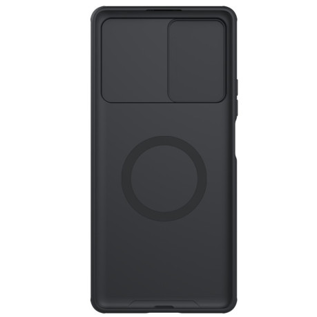 Противоударный чехол NILLKIN CamShield (MagSafe) для Xiaomi Redmi Note 12 Turbo / Poco F5 - черный