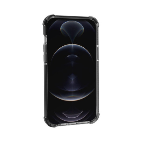 Противоударный акриловый чехол Four-corner на iPhone 13 Pro Max - черный