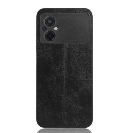 Ударозахисний чохол Sewing Cow Pattern для Xiaomi Poco M5 4G - чорний