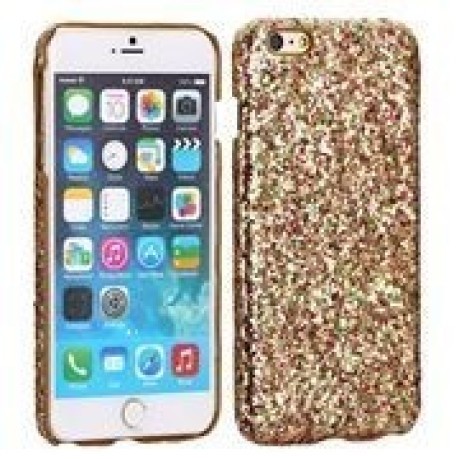 Пластиковий Чохол Multi Color Glitter Powder Gold для iPhone 6, 6S