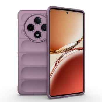 Силиконовый чехол Magic Flannel для OPPO A3 Pro 5G - фиолетовый
