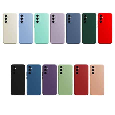 Противоударный чехол Imitation Liquid Silicone для Samsung Galaxy A05S - синий